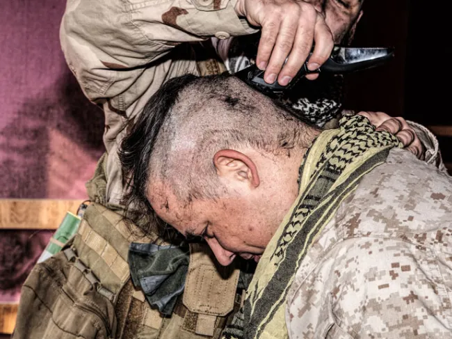 shaving